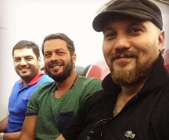 عکس سام درخشانی و کامبیز دیرباز
