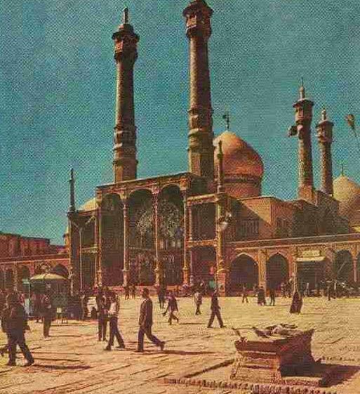 عکس قدیمی حرم حضرت معصومه
