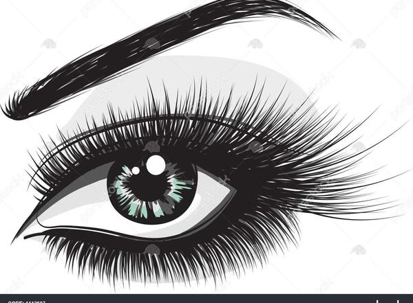 عکس نقاشی چشم و ابرو