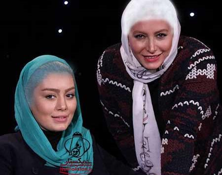 عکس فریبا نادری و سحر قریشی