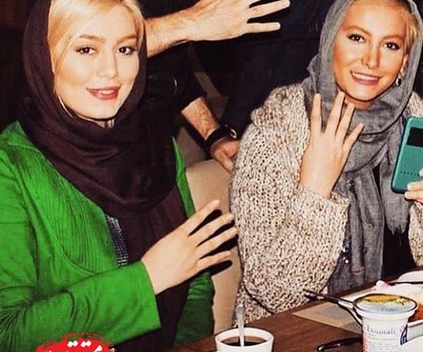 عکس فریبا نادری و سحر قریشی