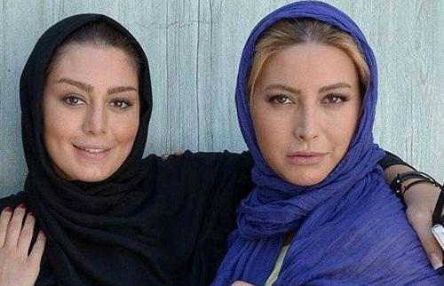 عکس فریبا نادری و سحر قریشی