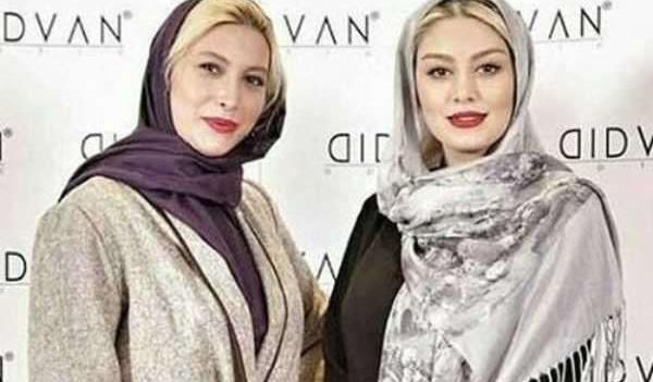 عکس فریبا نادری و سحر قریشی