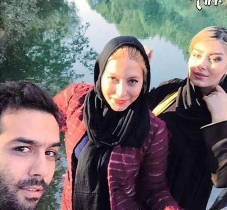 عکس فریبا نادری و سحر قریشی
