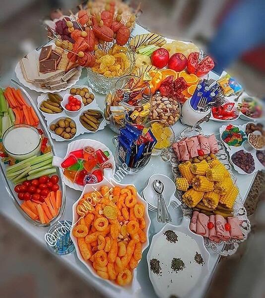 عکس سفره مشروب