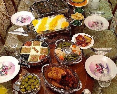 عکس سفره مشروب