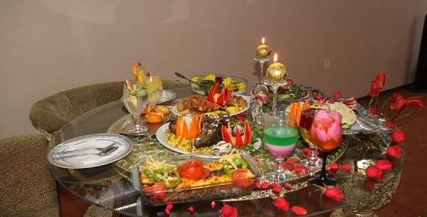 عکس سفره مشروب