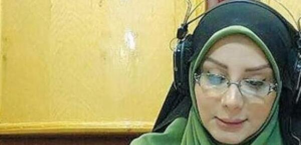 عکس سارا بهرامی گوینده رادیو فارس