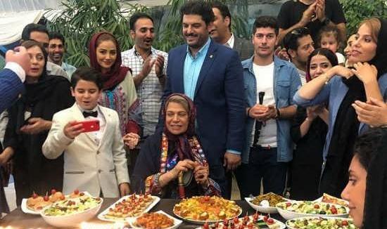عکس تولد سام درخشانی