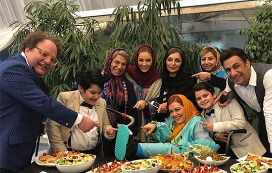 عکس تولد سام درخشانی
