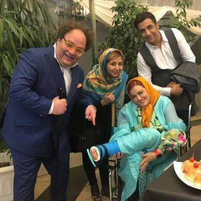 عکس تولد سام درخشانی