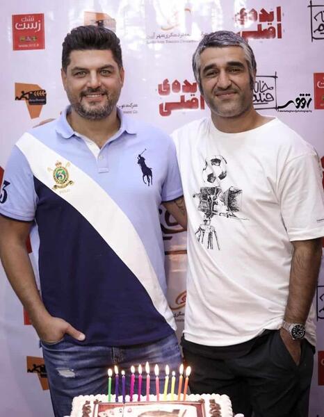 عکس تولد سام درخشانی