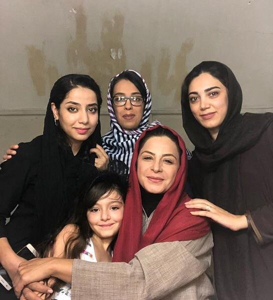 عکس سیما تیرانداز با همسرش