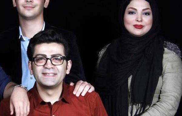 عکس فرزاد حسنی و همسرش آزاده نامداری