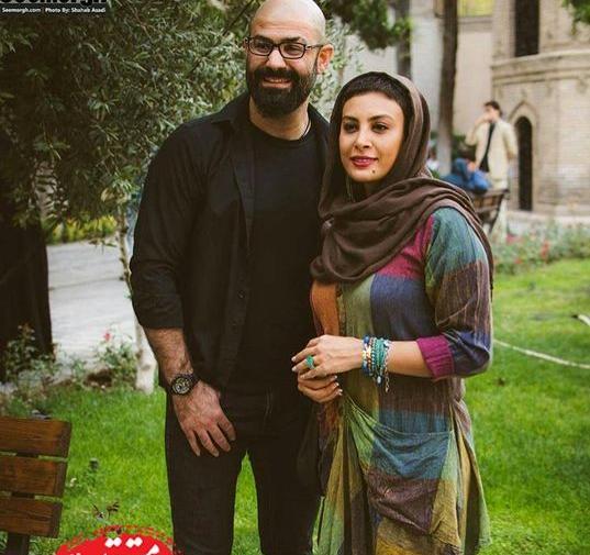 عکس حدیثه تهرانی درکنار همسرش