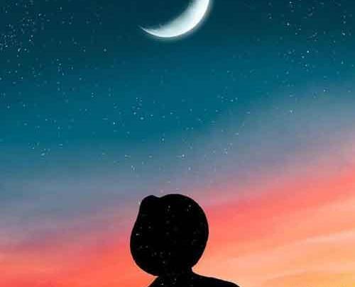 عکس پروفایل پسرانه فوتبال با ماه