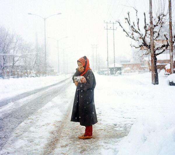 ایده عکس در برف
