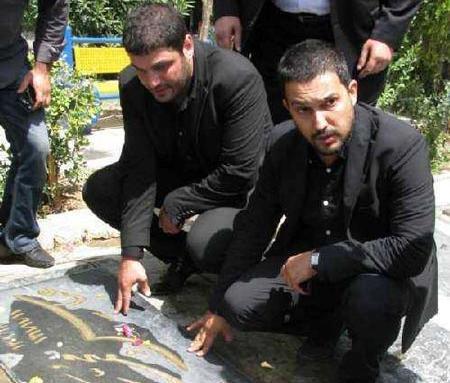 عکس سنگ قبر بازیگران ایرانی