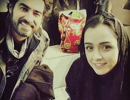 عکس شهاب حسینی در کنار ترانه علیدوستی