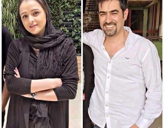 عکس شهاب حسینی در کنار ترانه علیدوستی