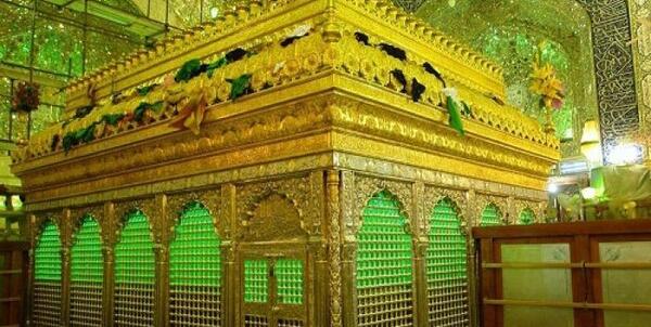 عکس با کیفیت ضریح امام علی
