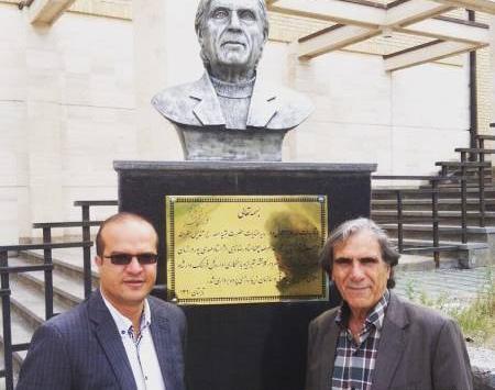 عکس رضا ناجی و همسرش