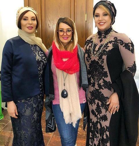عکس افسانه بایگان و فرزندش