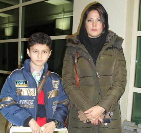 عکس بچه ی طناز طباطبایی