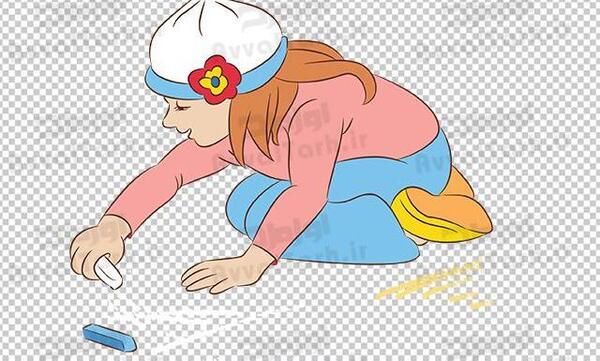 عکس نقاشی زن نشسته