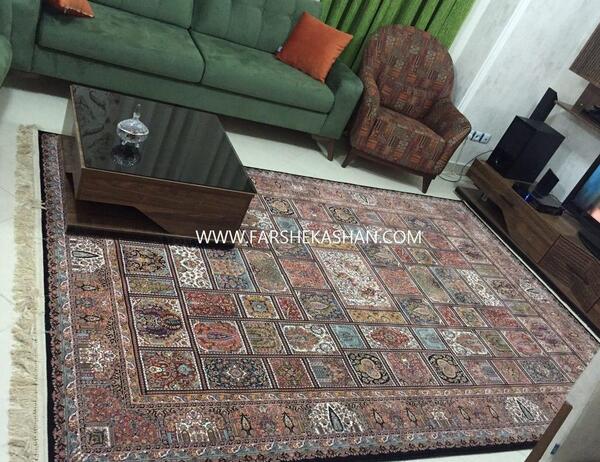 عکس فرش خشتی