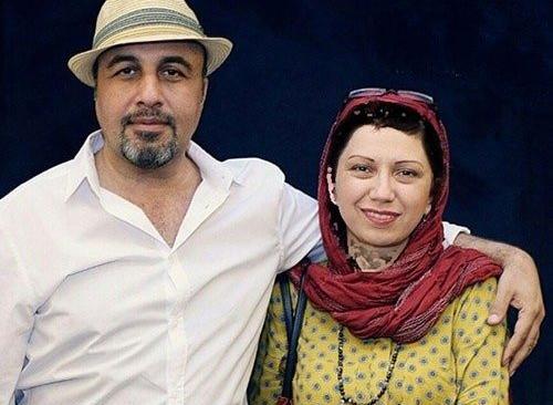 عکس رضا عطاران و همسرش فریده فرامرزی