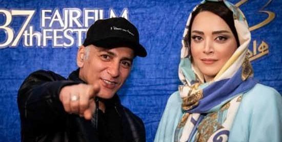 عکس حمیدرضا آذرنگ و همسرش