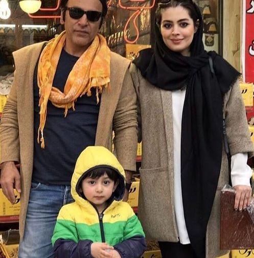 عکس حمیدرضا آذرنگ و همسرش