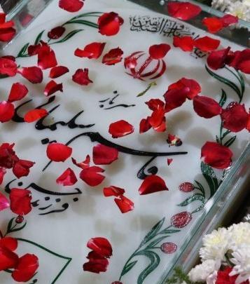 عکس حاج قاسم سلیمانی قبر