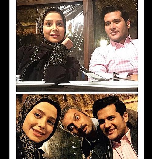 عکس الناز حبیبی با مادرش