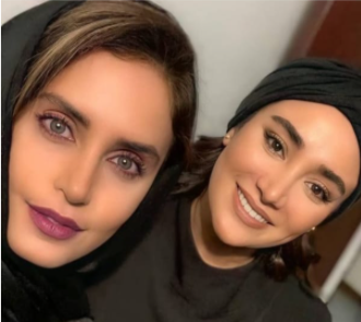 عکس الناز شاکردوست با آرایش غلیظ