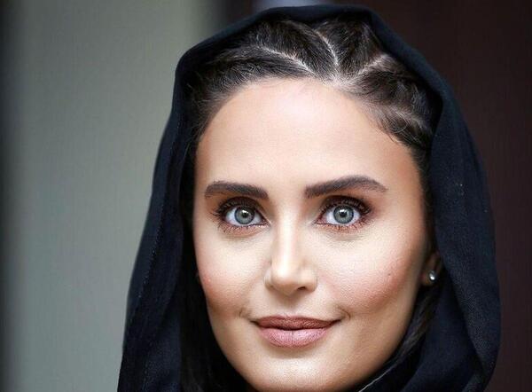 عکس الناز شاکردوست با آرایش غلیظ