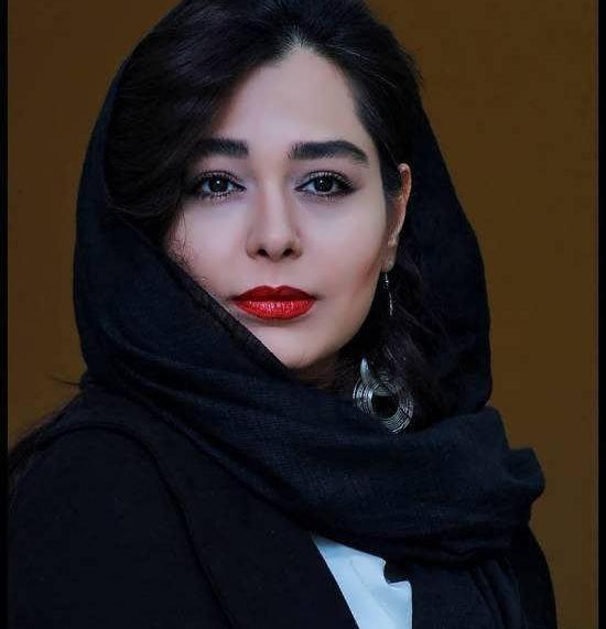 عکس سانیا سالاری با ارایش