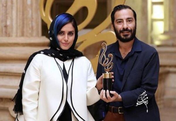 عکس پژمان بازغی در جشن حافظ
