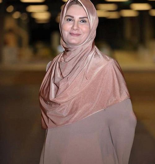 عکس مینا هاشمی و همسرش