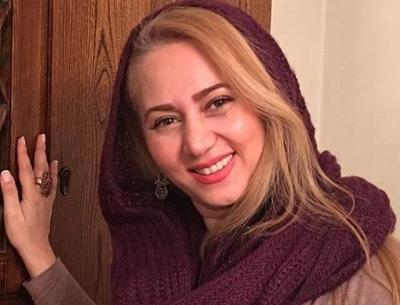 عکس مینا هاشمی و همسرش