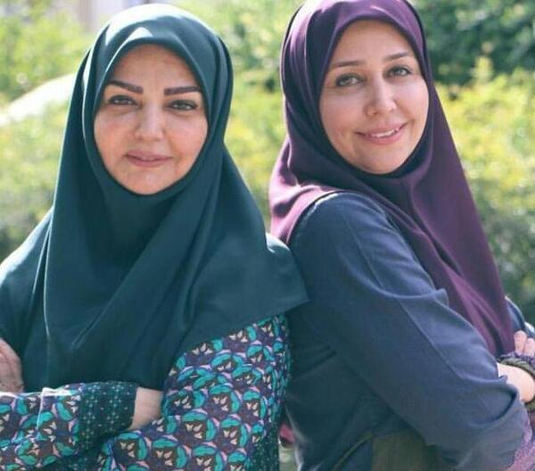 عکس مینا هاشمی و همسرش