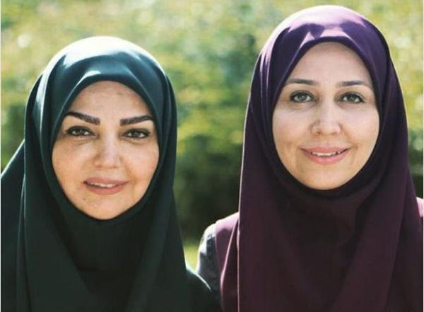 عکس مینا هاشمی و همسرش