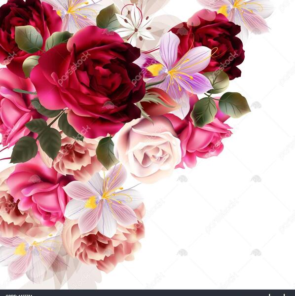عکس پس زمینه ساده و زیبا گل