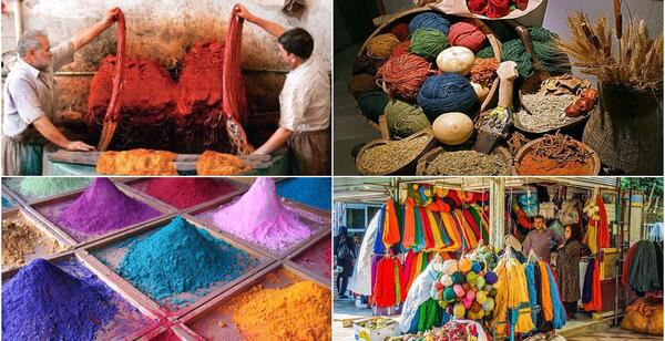 عکس های رنگرزی