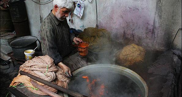 عکس های رنگرزی