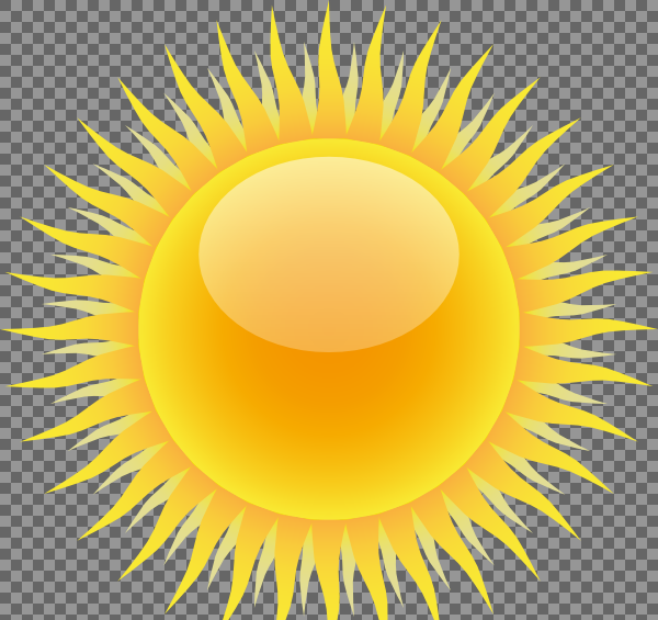 عکس png خورشید