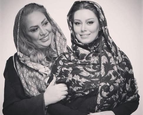 عکس بهرام افشاری و سحر قریشی