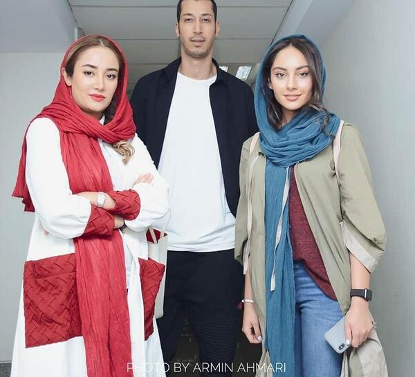 عکس بهرام افشاری و سحر قریشی