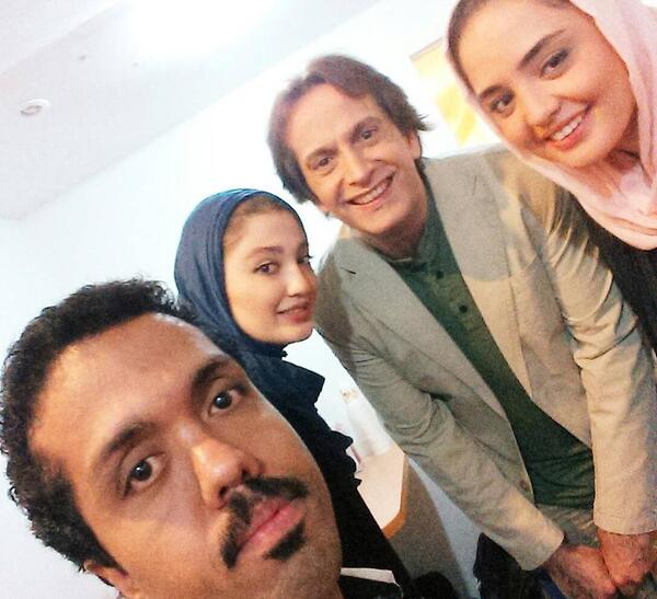 عکس رامسین کبریتی با همسرش